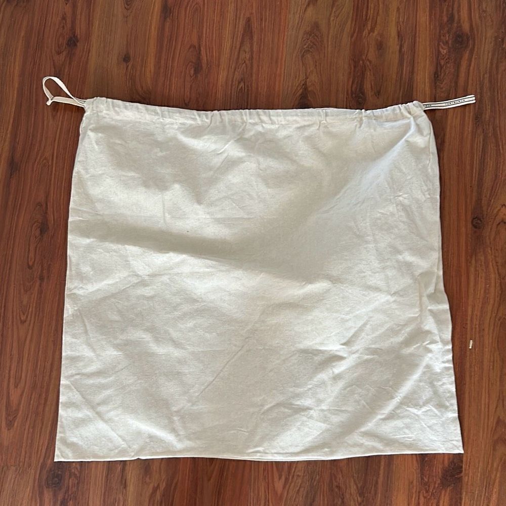 Tory Burch, dust bag, XL Muslin cream beige canvas